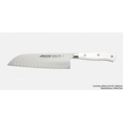 Cuchillo cocinero Santoku  Arcos Edición Blanche Cuchillo cocinero Santoku  Arcos Edición Blanche